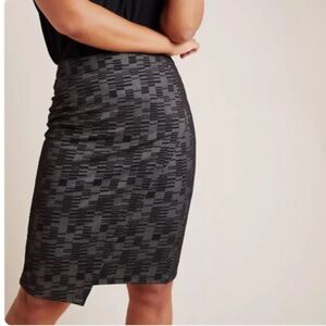 Maeve by Anthropologie Faux Wrap Pencil Skirt.  Size: Medium